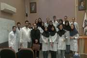 مراسم روز دانشجو در بیمارستان ضیائیان برگزار شد